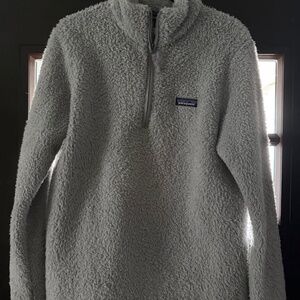 Women’s Patagonia Grey Quarter Zip Fleece